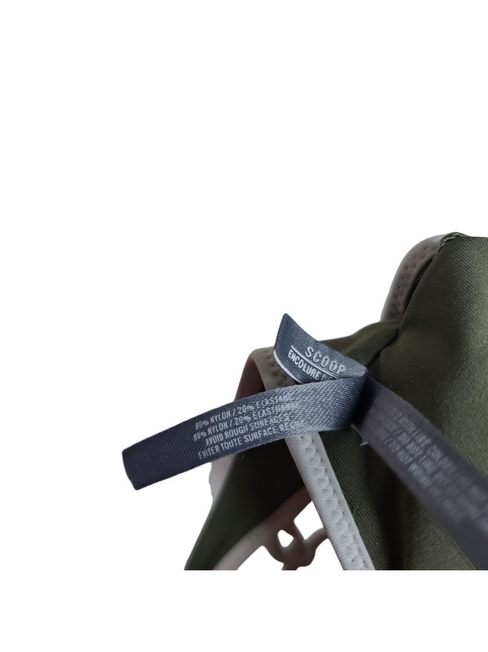 Aerie Green Scoop Bikini Top S - Picture 7 of 8